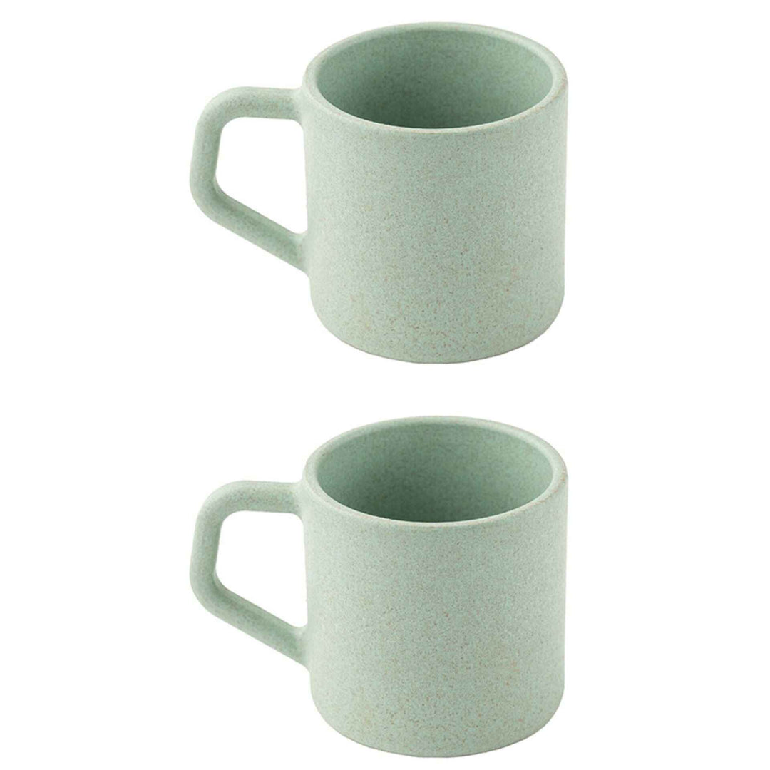 Irida Naturals Rice Husk And Bamboo Fiber Cute Coffee Mugs