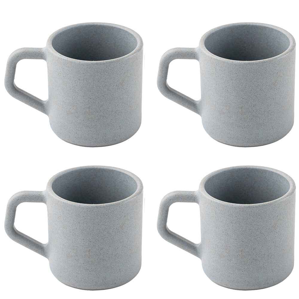 Irida Naturals Rice Husk And Bamboo Fiber Cute Coffee Mugs