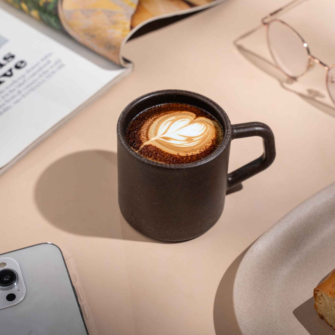 Irida Naturals Rice Husk And Bamboo Fiber Cute Coffee Mugs