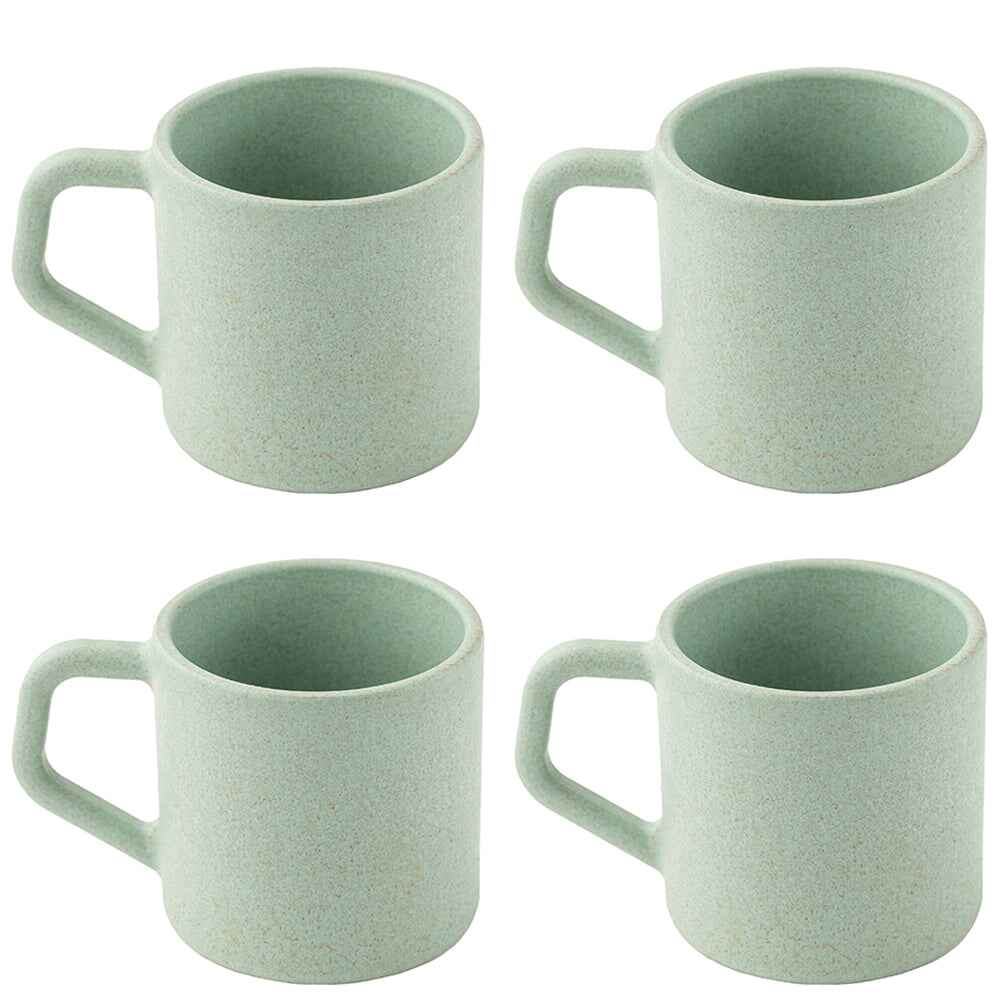 Irida Naturals Rice Husk And Bamboo Fiber Cute Coffee Mugs