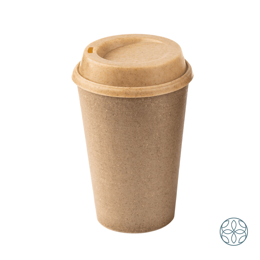 Irida Naturals Rice Husk Sipper Cups - 375 ml