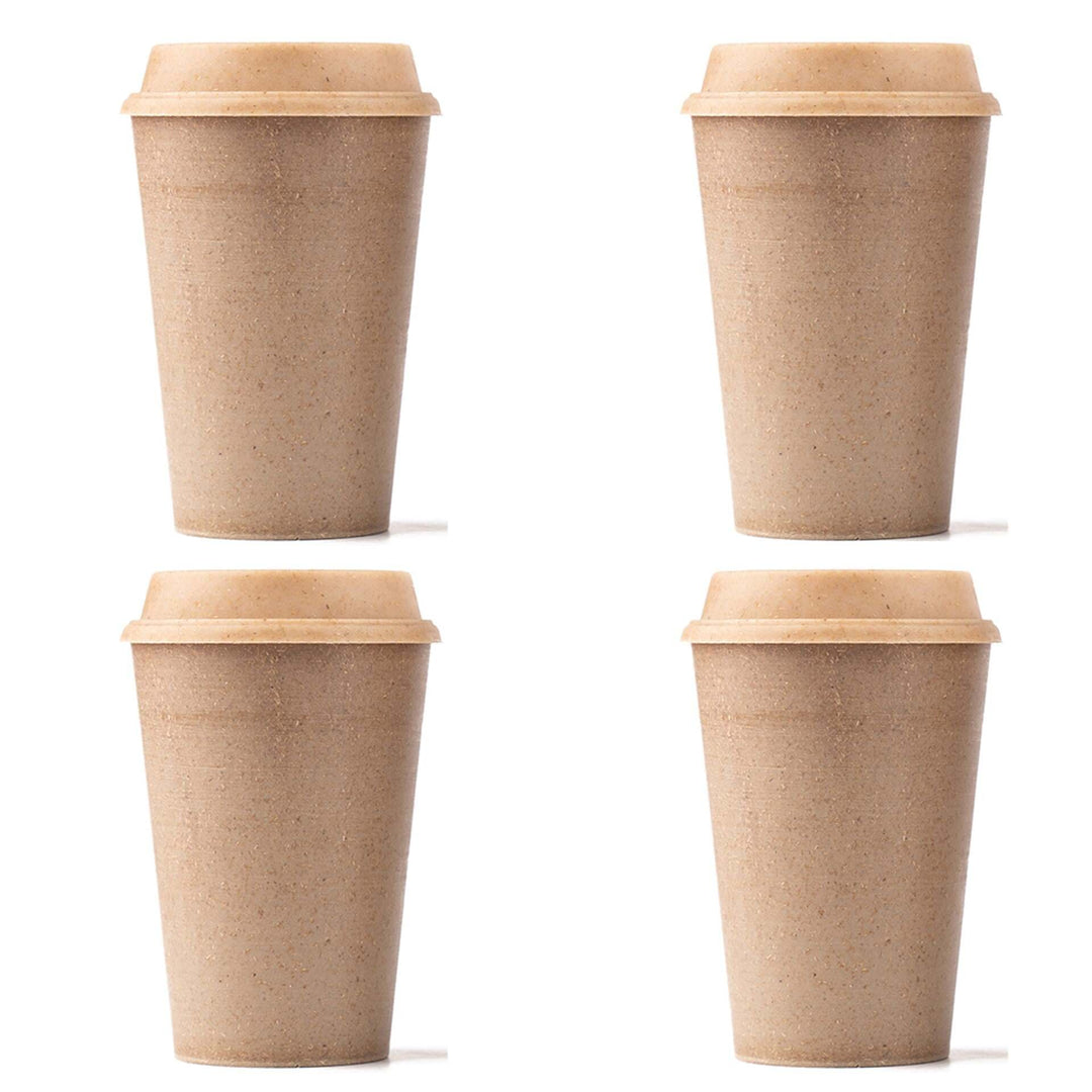 Irida Naturals Rice Husk Sipper Cups - 450 ml