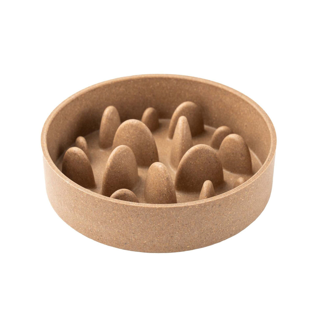 Irida Naturals Rice Husk Slow Feeder Bowl Mid - 14 CM