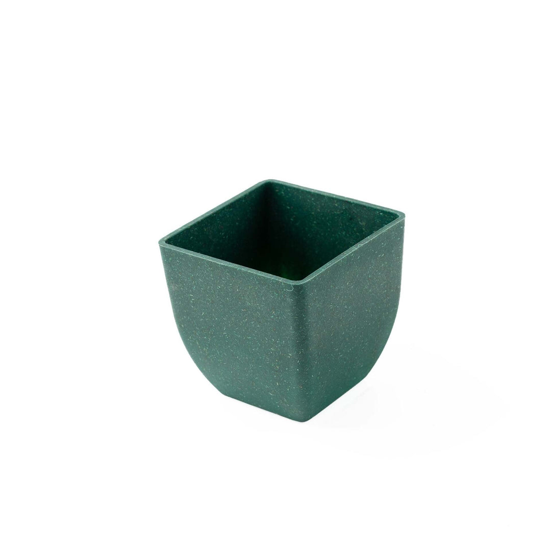 Irida Naturals Rice Husk and Bamboo Fiber Sakura Pot and Planter - 4"- Set of 2