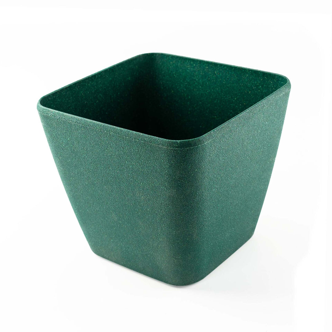 Irida Naturals Rice Husk and Bamboo Fiber Sakura Pot and Planter - 9"- Set of 2