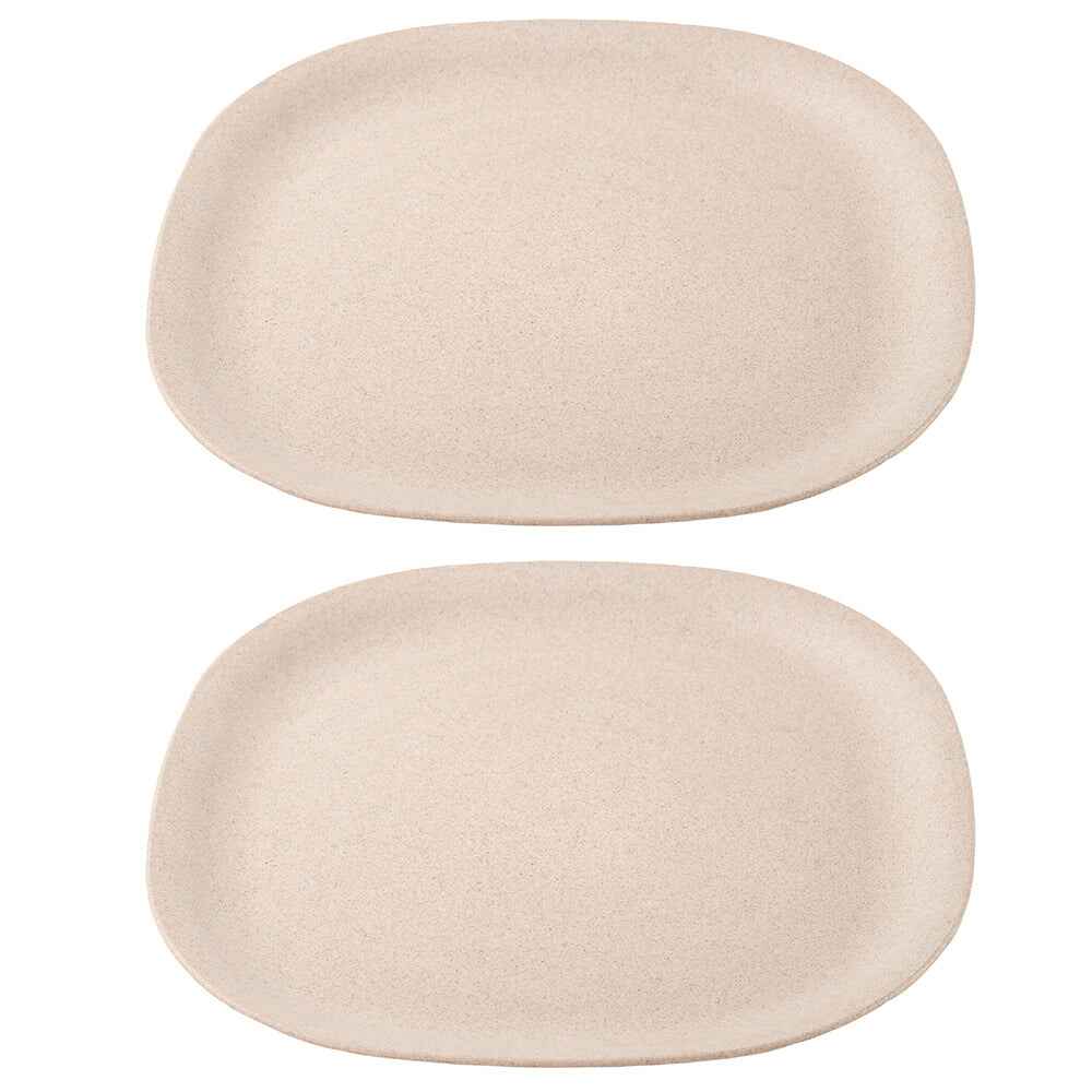 Irida Naturals Rice husk And Bamboo Fiber Dinner Plates 11"