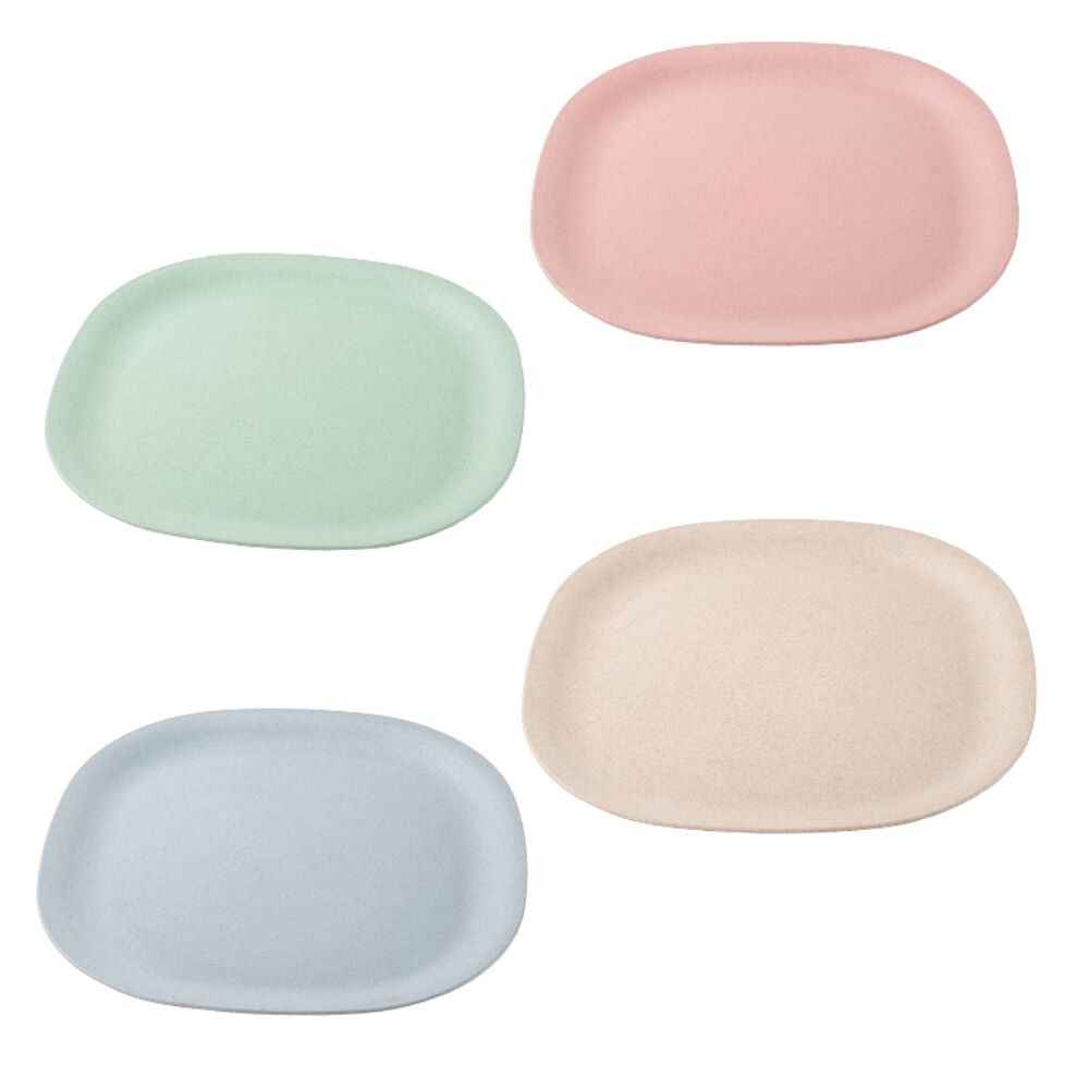 Irida Naturals Rice husk And Bamboo Fiber Dinner Plates 9 "