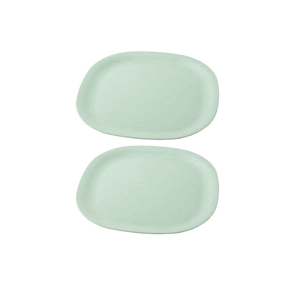 Irida Naturals Rice husk And Bamboo Fiber Dinner Plates 9 "