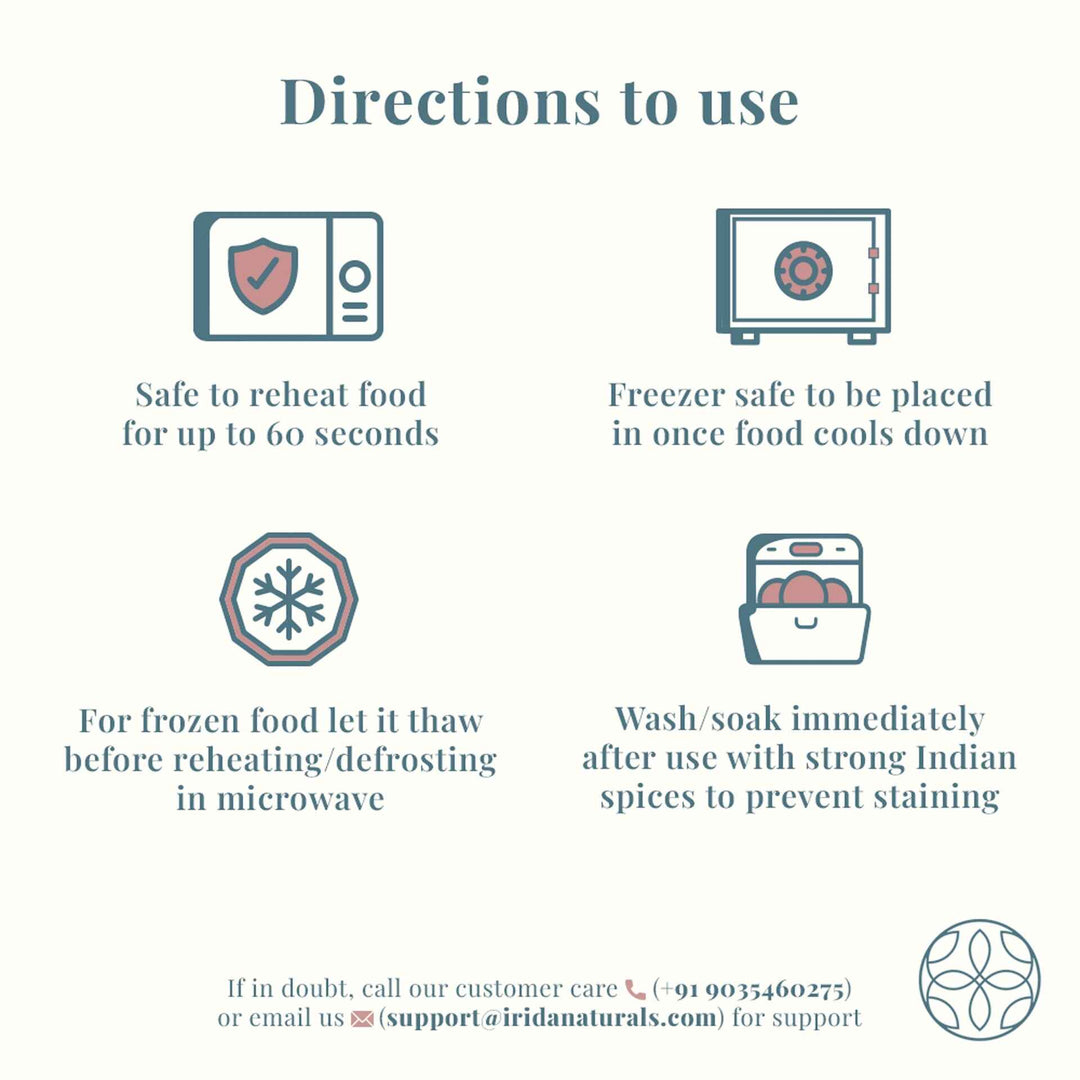 Irida Naturals Rice husk And Bamboo Fiber Dinner Plates 9 "