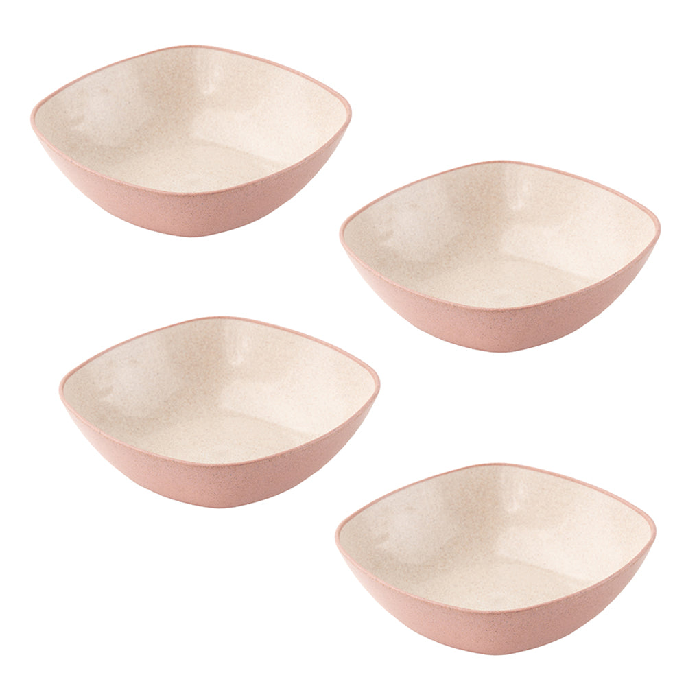 Irida Naturals Rice husk And Bamboo Fiber Multipurpose Snack Bowls