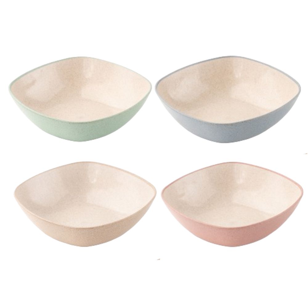 Irida Naturals Rice husk And Bamboo Fiber Multipurpose Snack Bowls