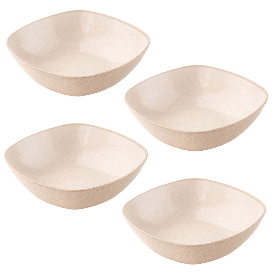 Rice husk And Bamboo Fiber Multipurpose Snack Bowls