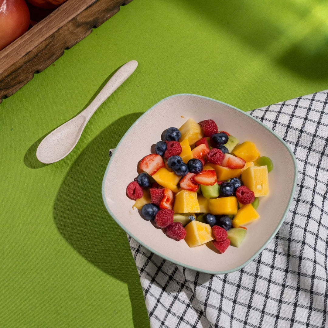 Irida Naturals Rice husk And Bamboo Fiber Multipurpose Snack Bowls