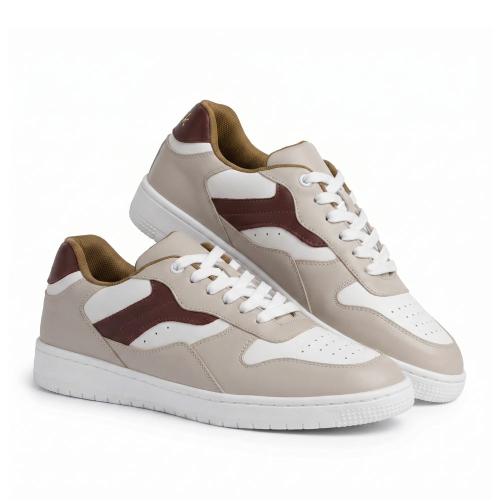 Ridge Tan Strap Sneakers