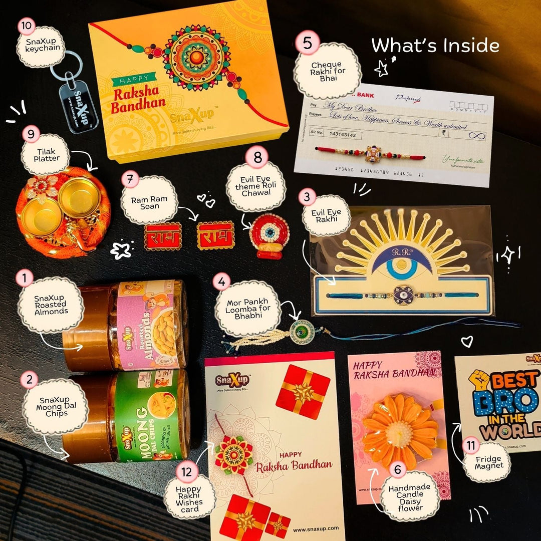 Rishton ki Mithas Rakhi Gift Hamper