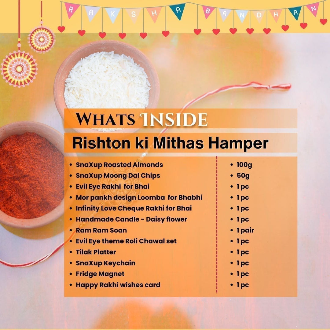 Rishton ki Mithas Rakhi Gift Hamper