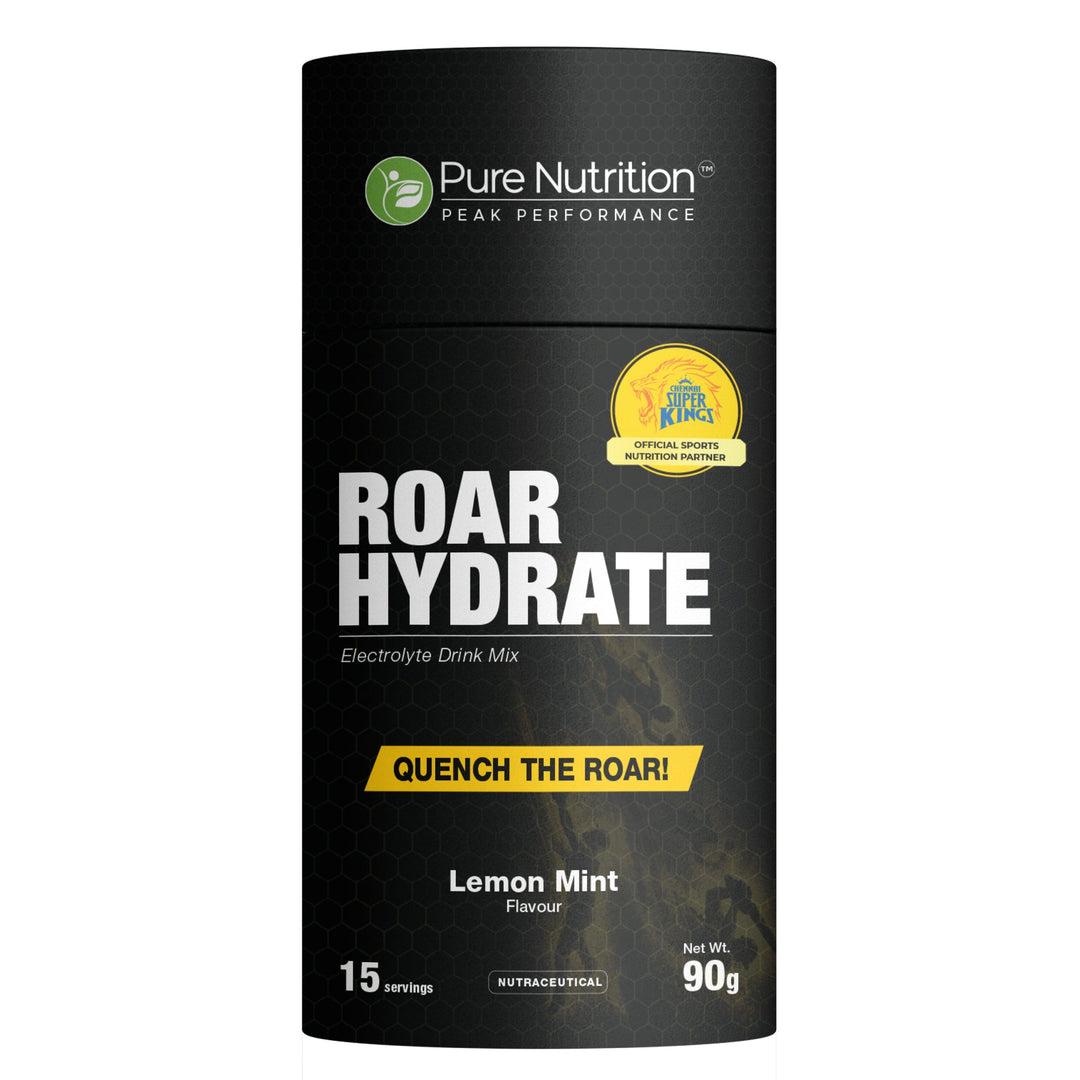 Pure Nutrition Roar Hydrate Electrolyte Drink Mix| Hydration Support Powder