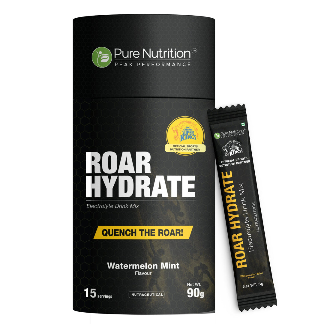 Pure Nutrition Roar Hydrate Electrolyte Drink Mix| Hydration Support Powder