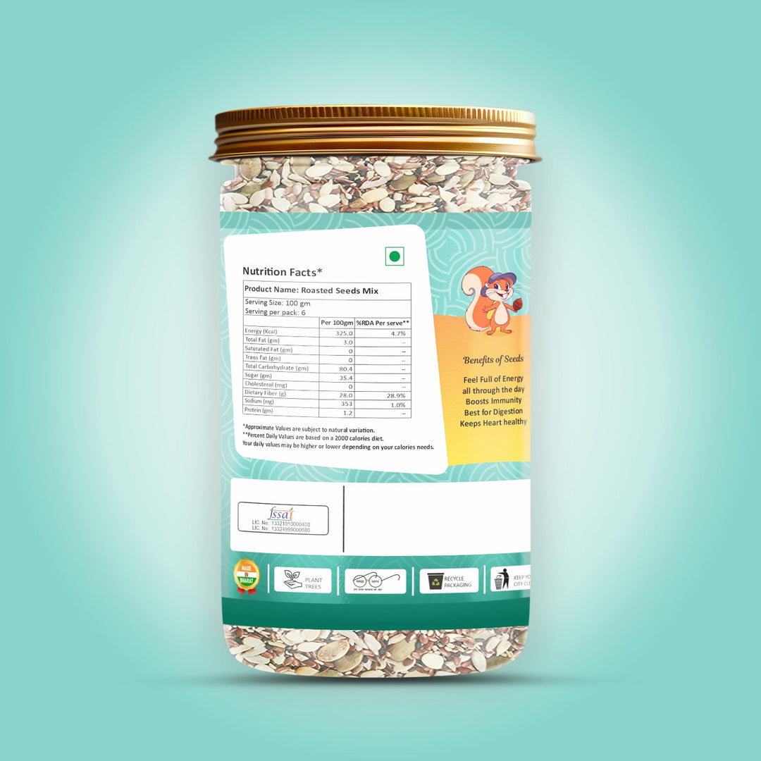 SnaxUp Roasted Seeds Mix 550 g