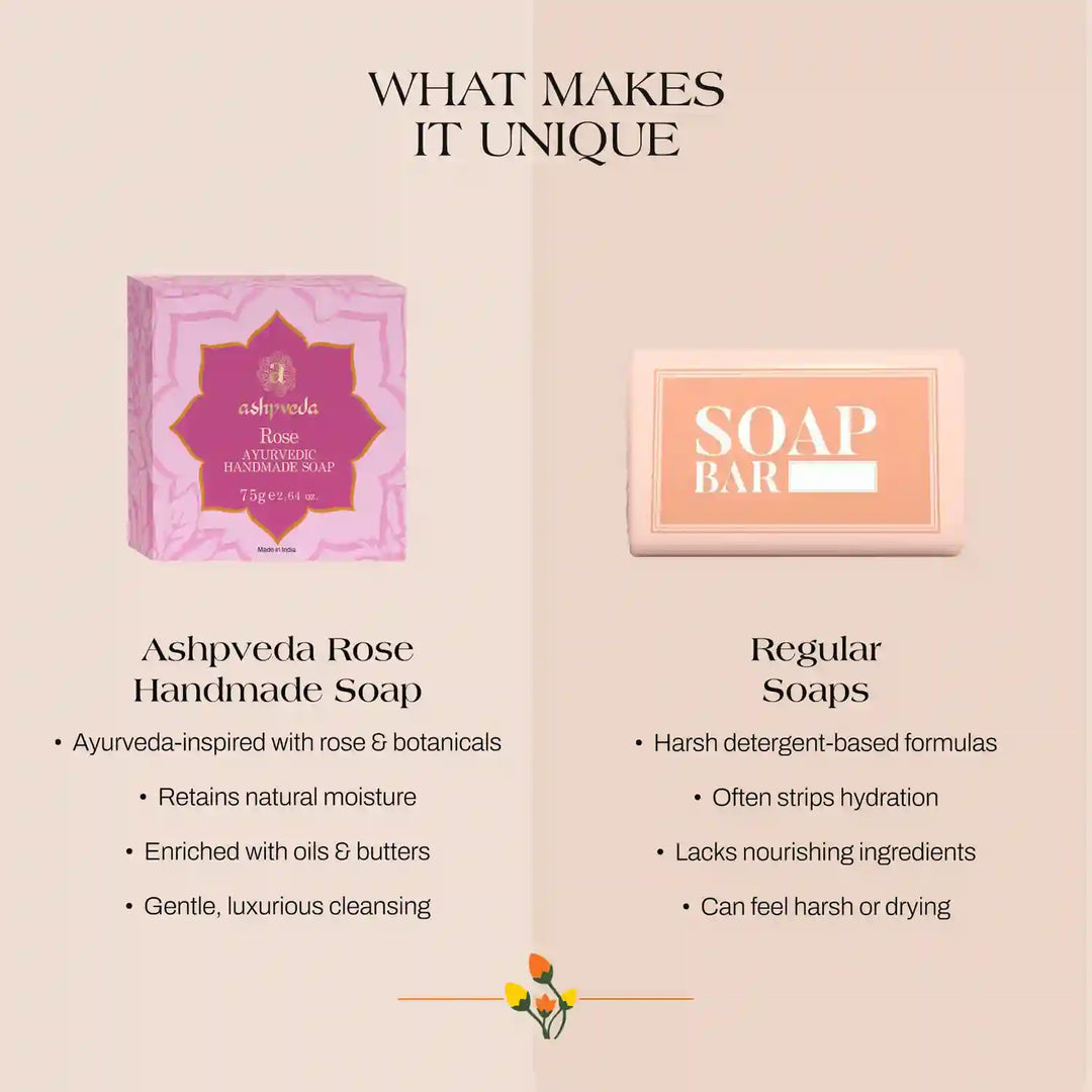Rose Ayurvedic Handmade Soap