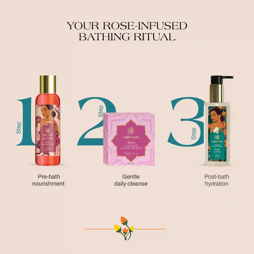 Rose Ayurvedic Handmade Soap