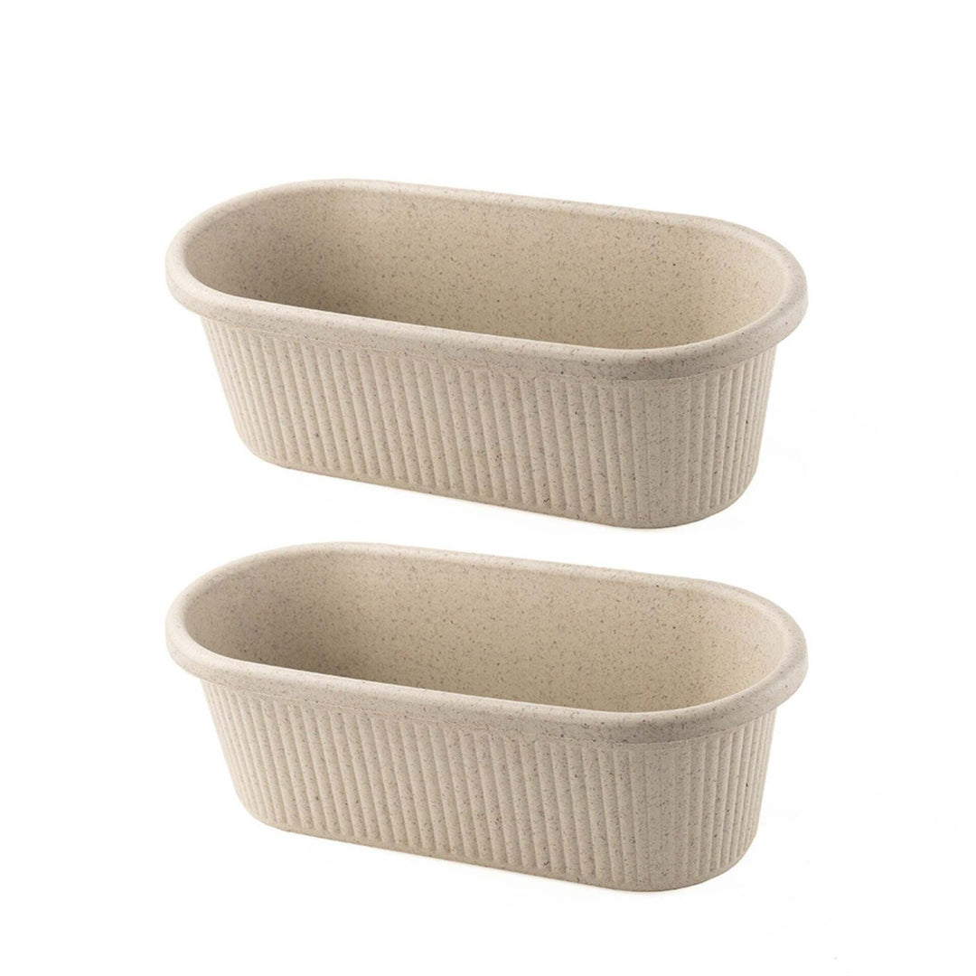 Irida Naturals Rose Planter MID 12" Set of 2