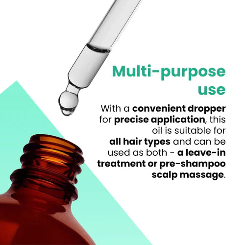 ThriveCo 2-in-1 Rosemary Mint Scalp & Hair Oil for Hair Growth & Strength | Controls Hair Fall, Promotes Scalp Health | Suitable for Daily Use, Men & Women | 50 ml