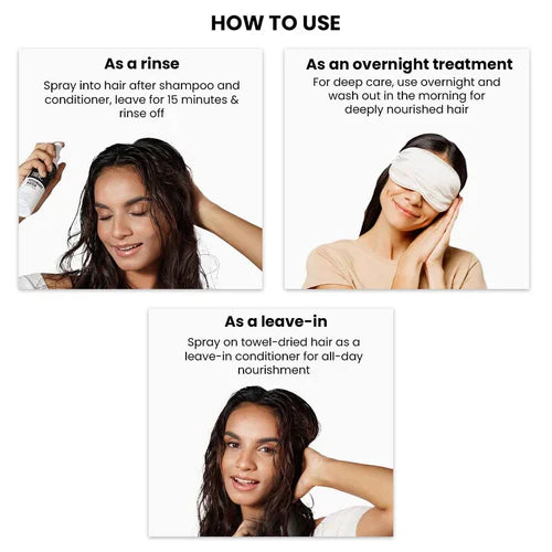 ThriveCo Rosemary Water Hair Spray | With 100% Natural Rosemary Extract, Rice Water & Hyaluronic Acid | For Hair Growth, Hair Fall Control, Hair Conditioning & Hair Shine | Men & Women, 100ml