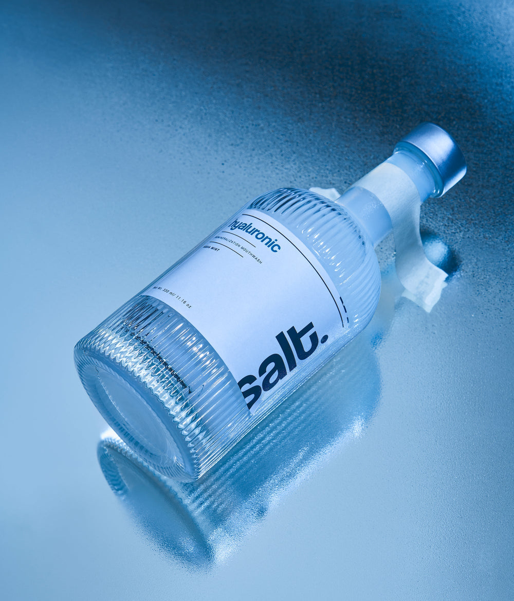 Salt Oral Care Hyaluronic Re-Mineralizing Mouthwash - Aqua Mint | 330 ml