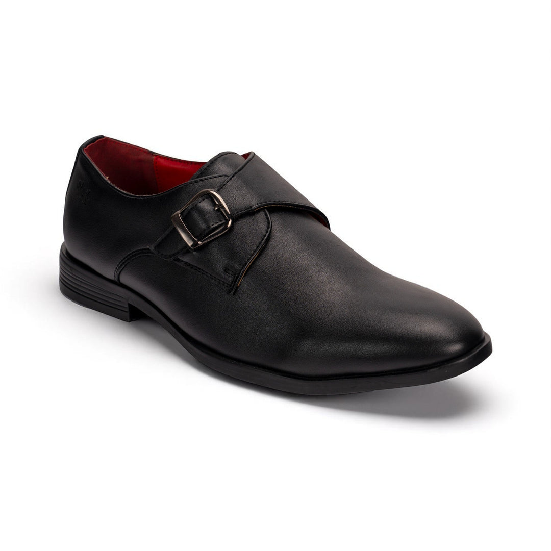 Monk Knight  Black  Monk Strap Loafer