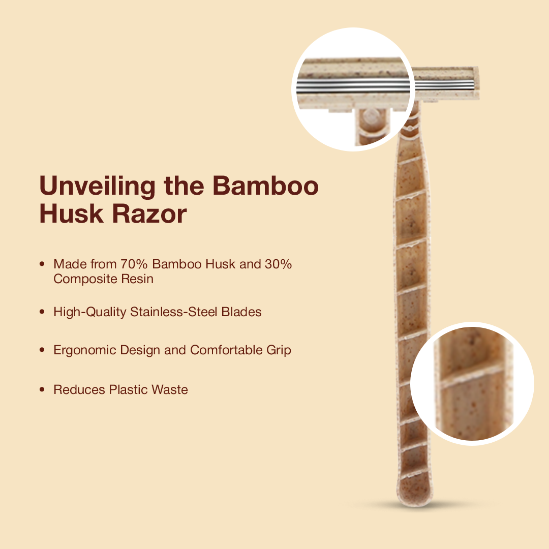 Shaveco 3-Blade Biodegradable Razor
