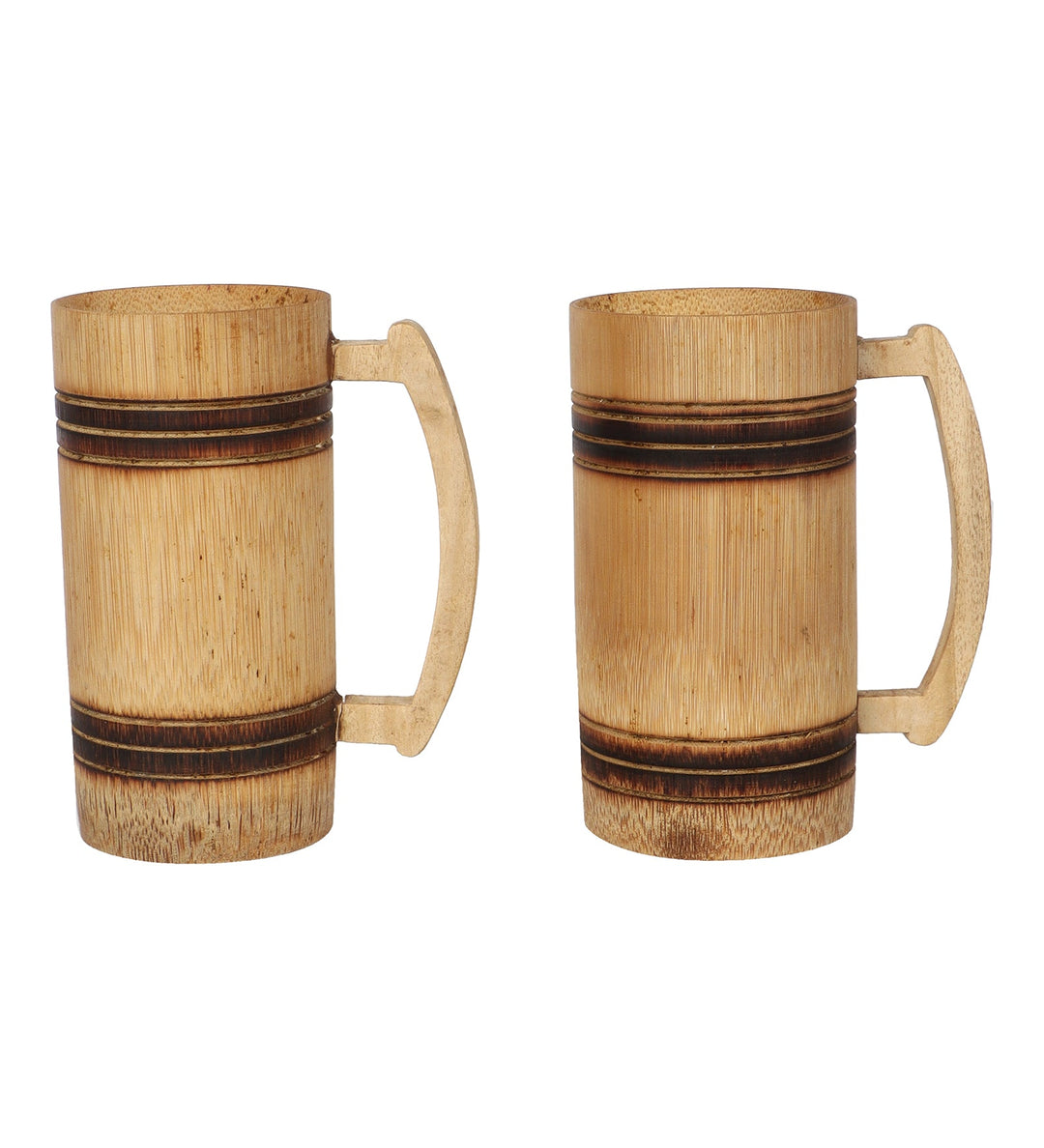 Bamboo Beer Mug - Plain Design