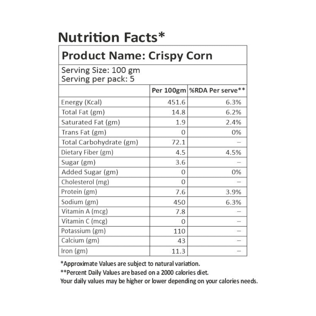 Crispy Corn Mint Flavour 500g