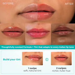 Skinvest Melts Ultimate AM Lip Balm + Gloss (Tinted SPF 30 PA++++)