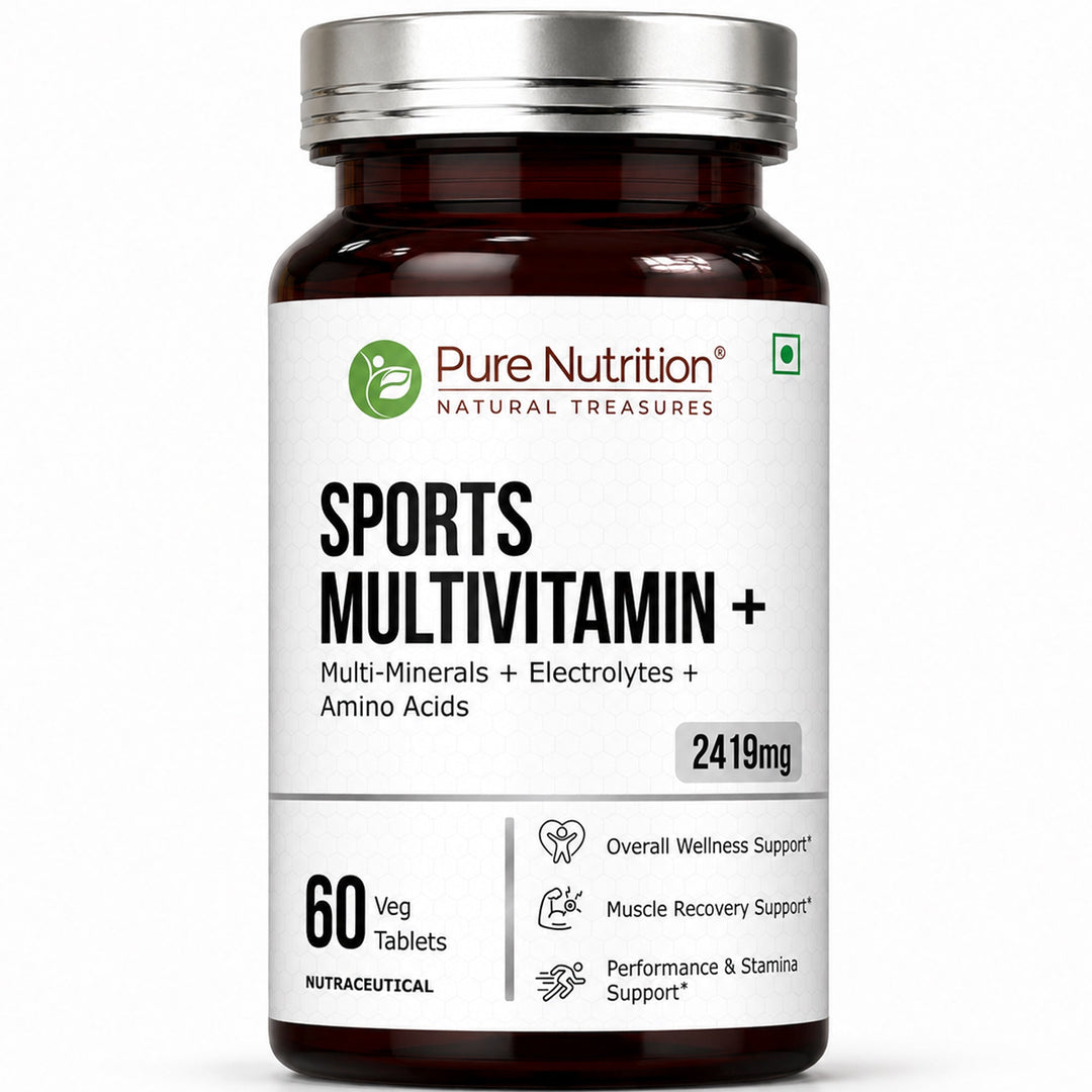 Sports Multivitamin+ Tablets 2419mg | Vitamins, Minerals & Herbs for Athletes | 60 Tablets