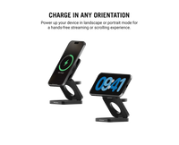 SURGE Foldaway 3-In-1 Qi2-Certified Magsafe Compatible Wireless Charger