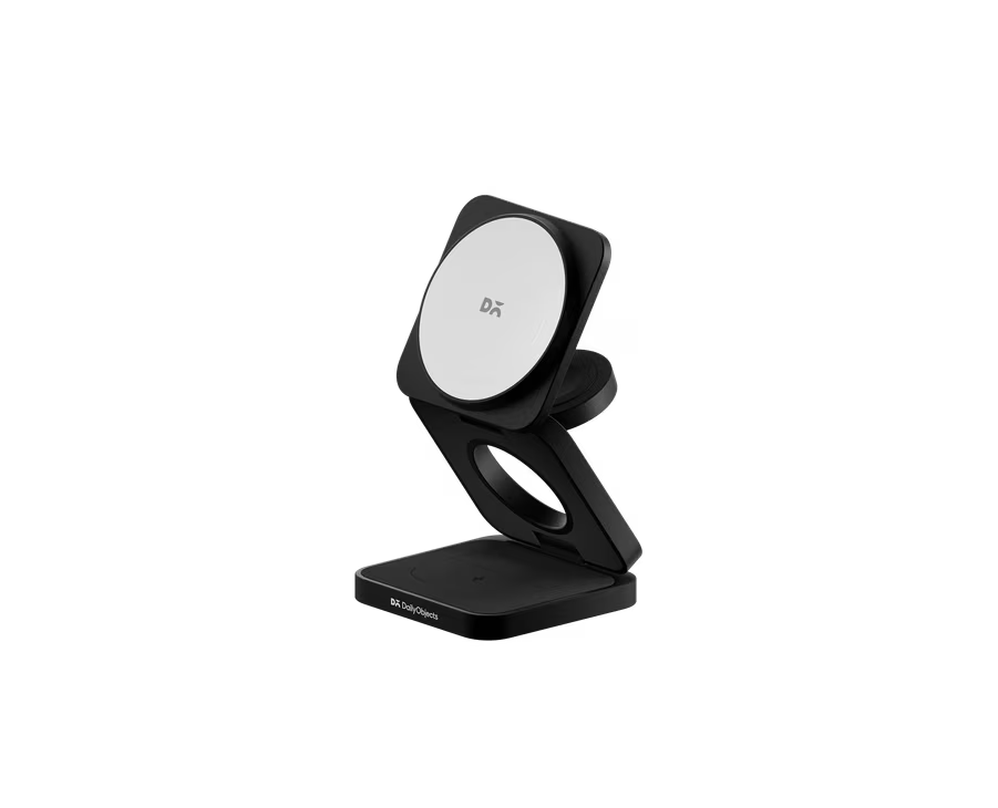 SURGE Foldaway 3-In-1 Qi2-Certified Magsafe Compatible Wireless Charger