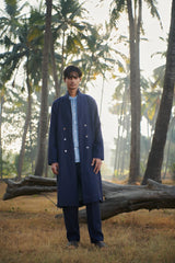 Neel Linen Men's Summer Trench