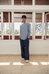 Neel Linen Denim Men's Baggy Pants