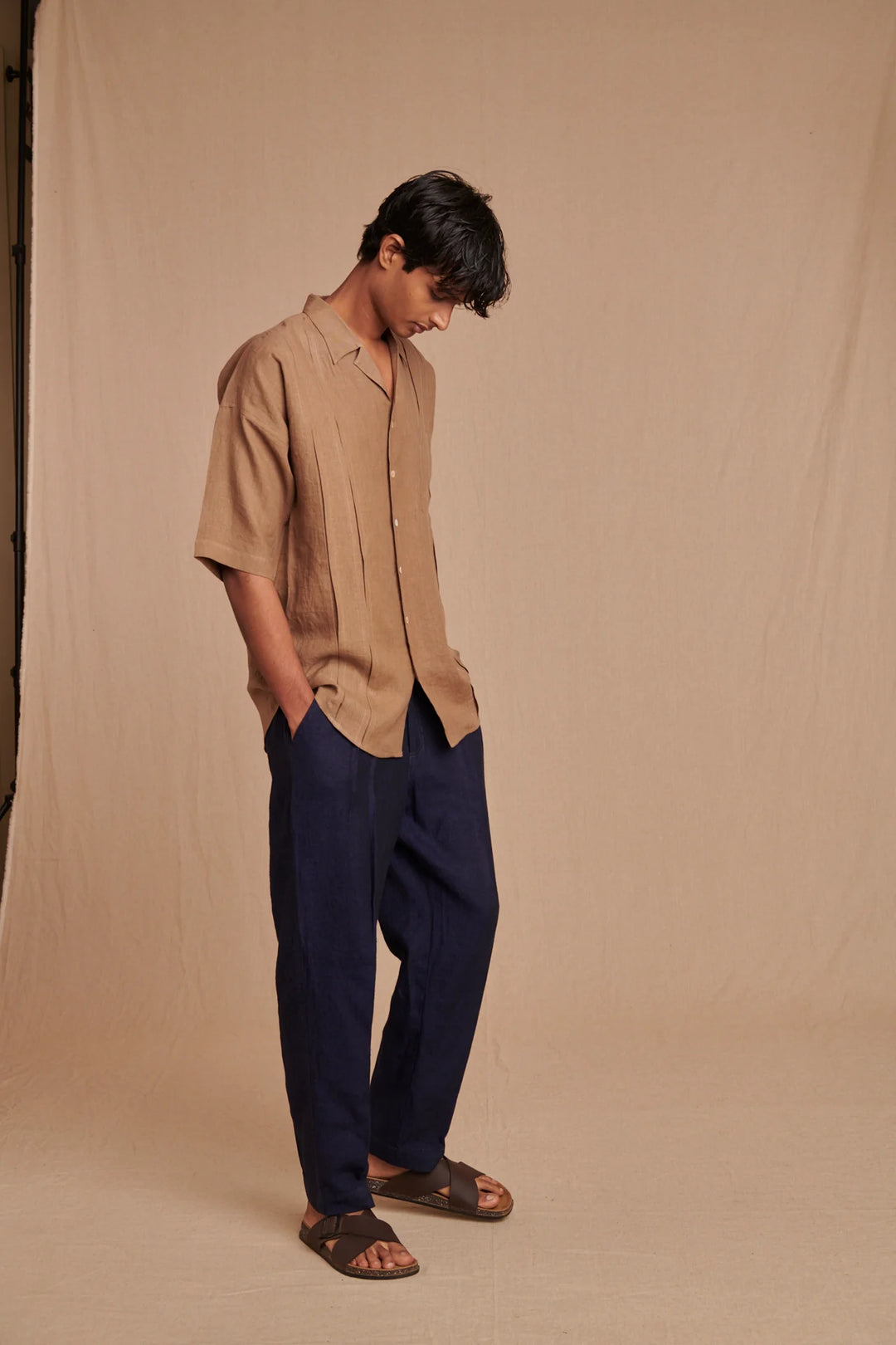 Neel Linen Denim Men&