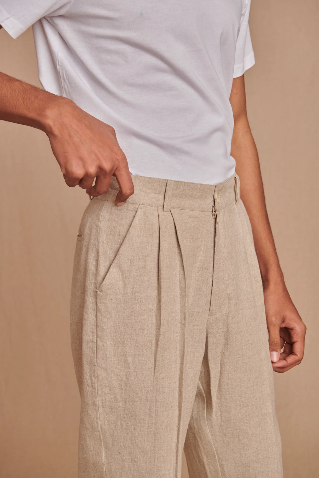 Undyed Linen Men&