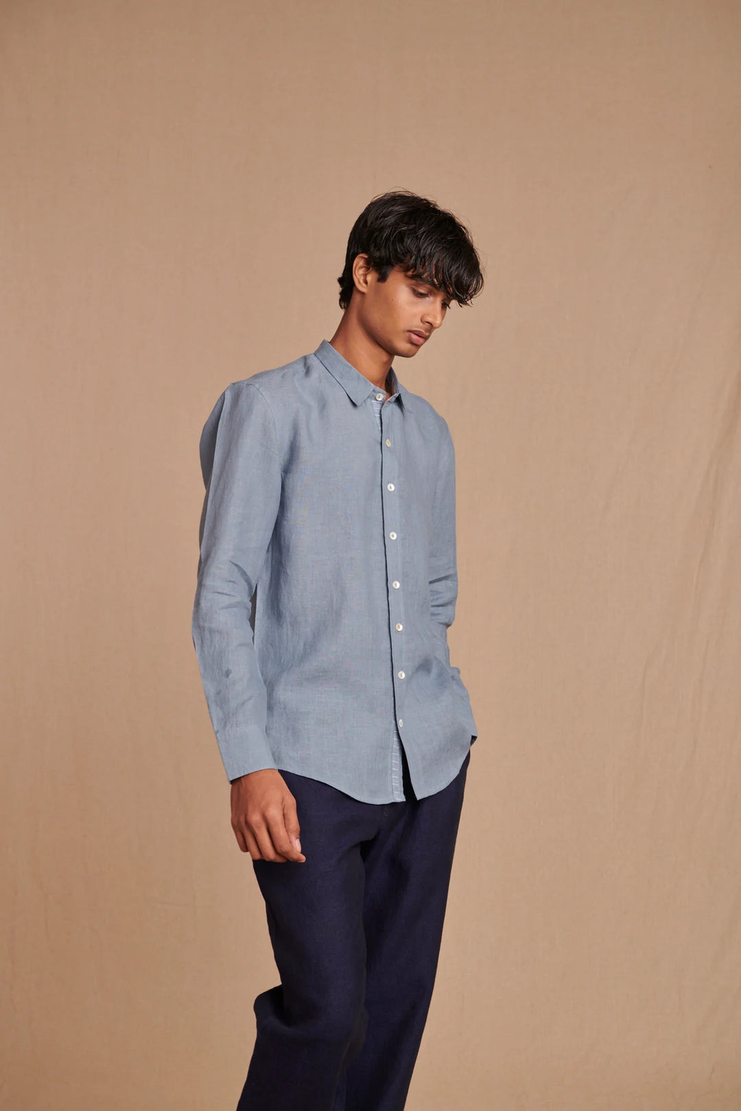 Neel Linen Denim Men&