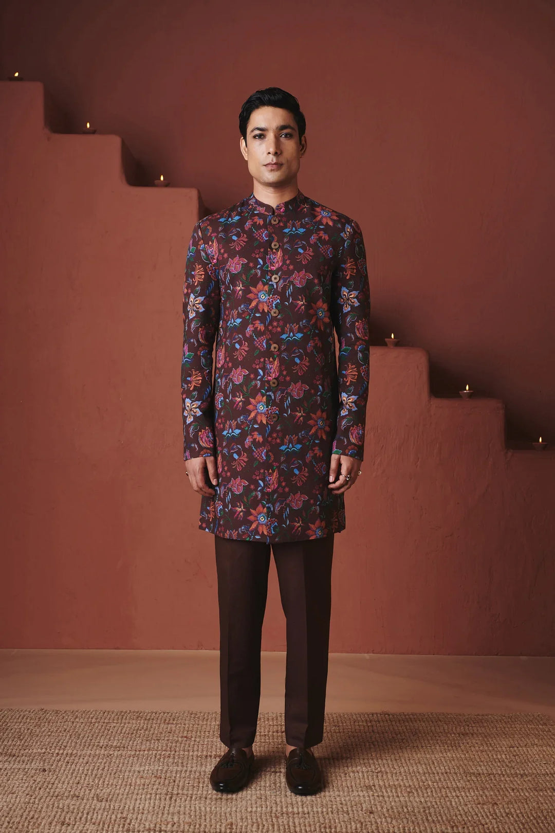 Saphed Coffee Chintz Co-Linen Men&