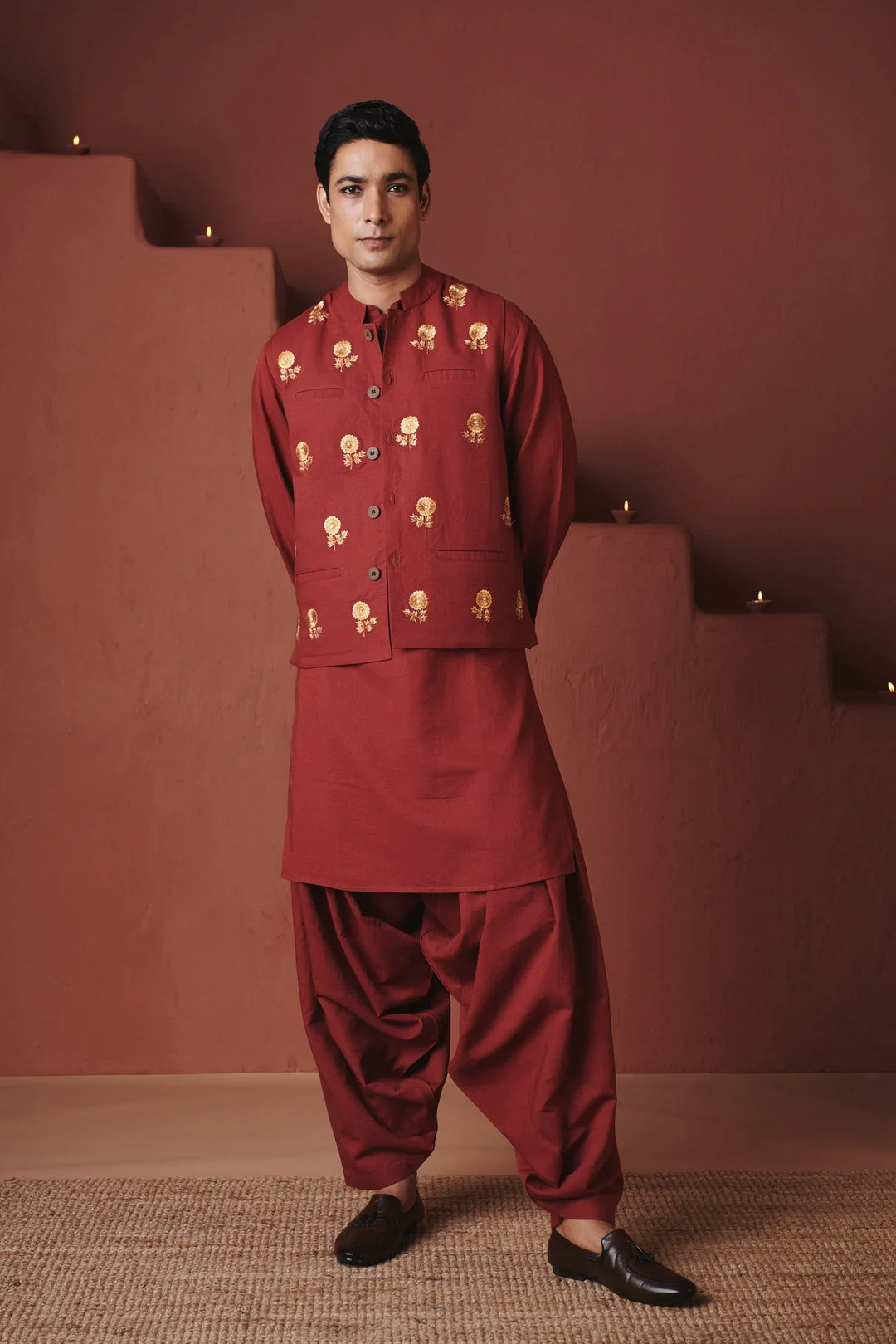 Saphed Brick Co-Linen Men&