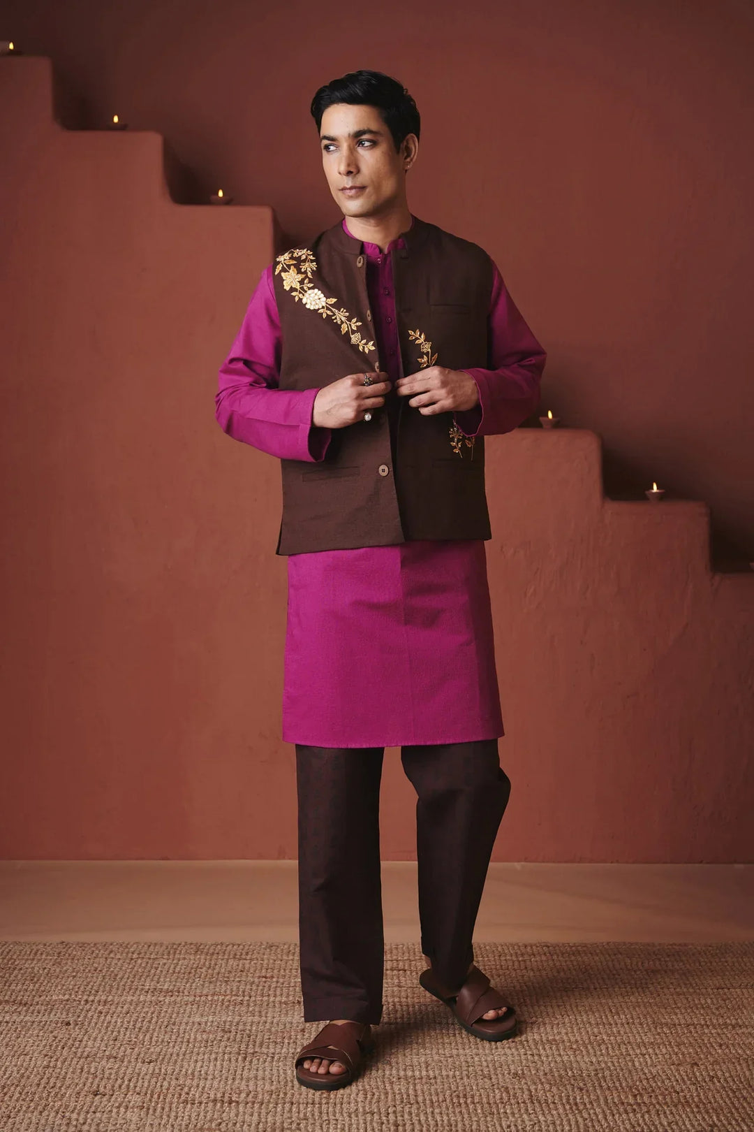 Saphed  Coffee Co-Linen Men&