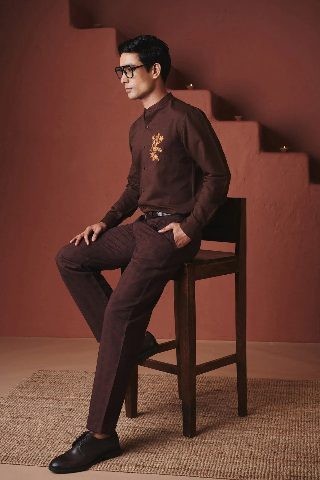 Saphed Coffee Buta Co-Linen Men&