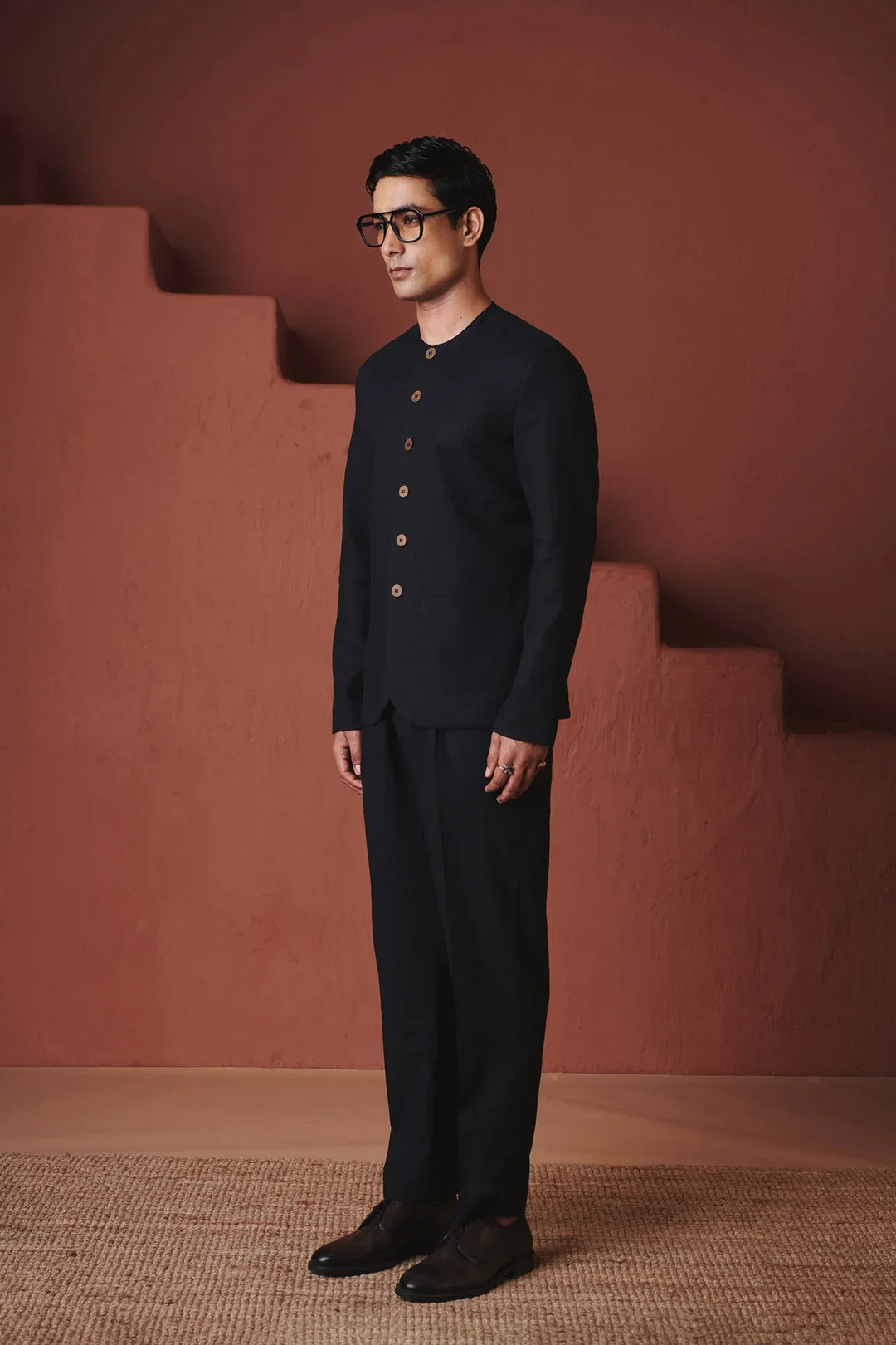 Saphed Carbon Co-Linen Men&