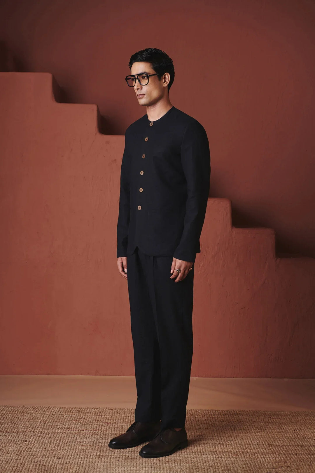 Saphed Carbon Co-Linen Men&