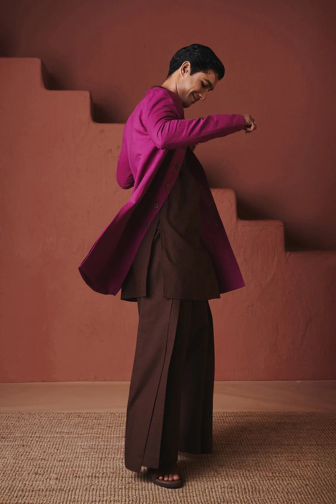 Saphed Orchid Co-Linen Men&