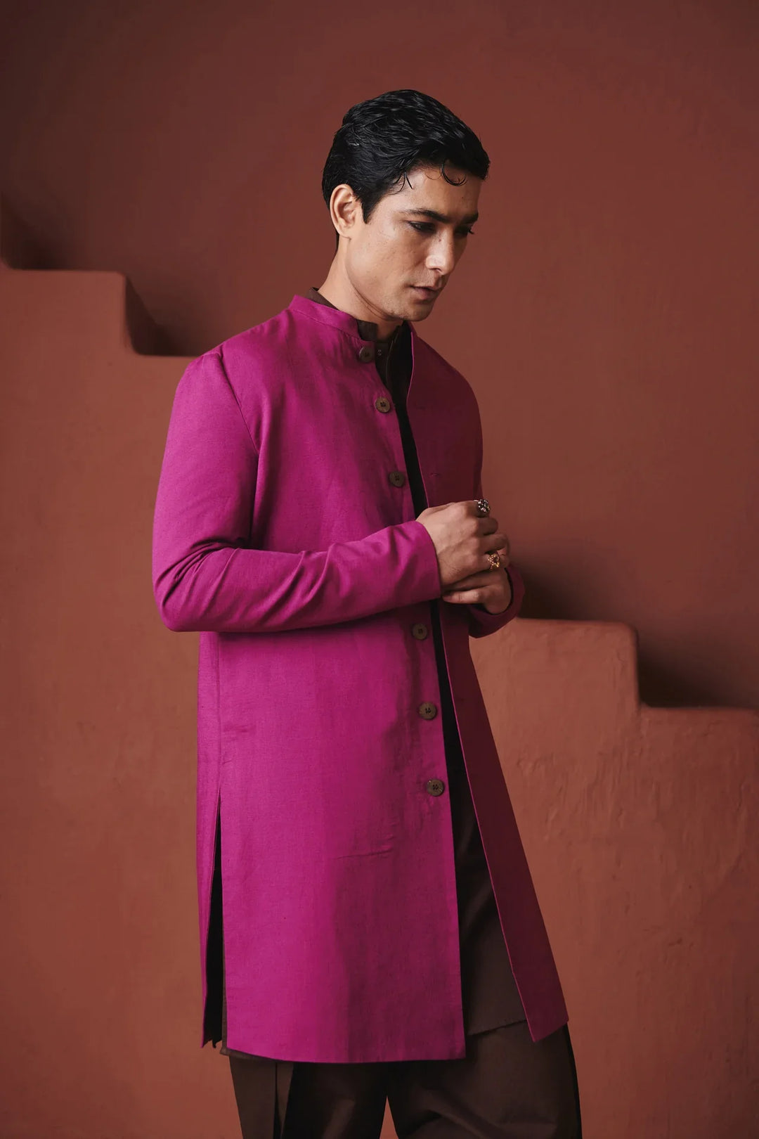 Saphed Orchid Co-Linen Men&